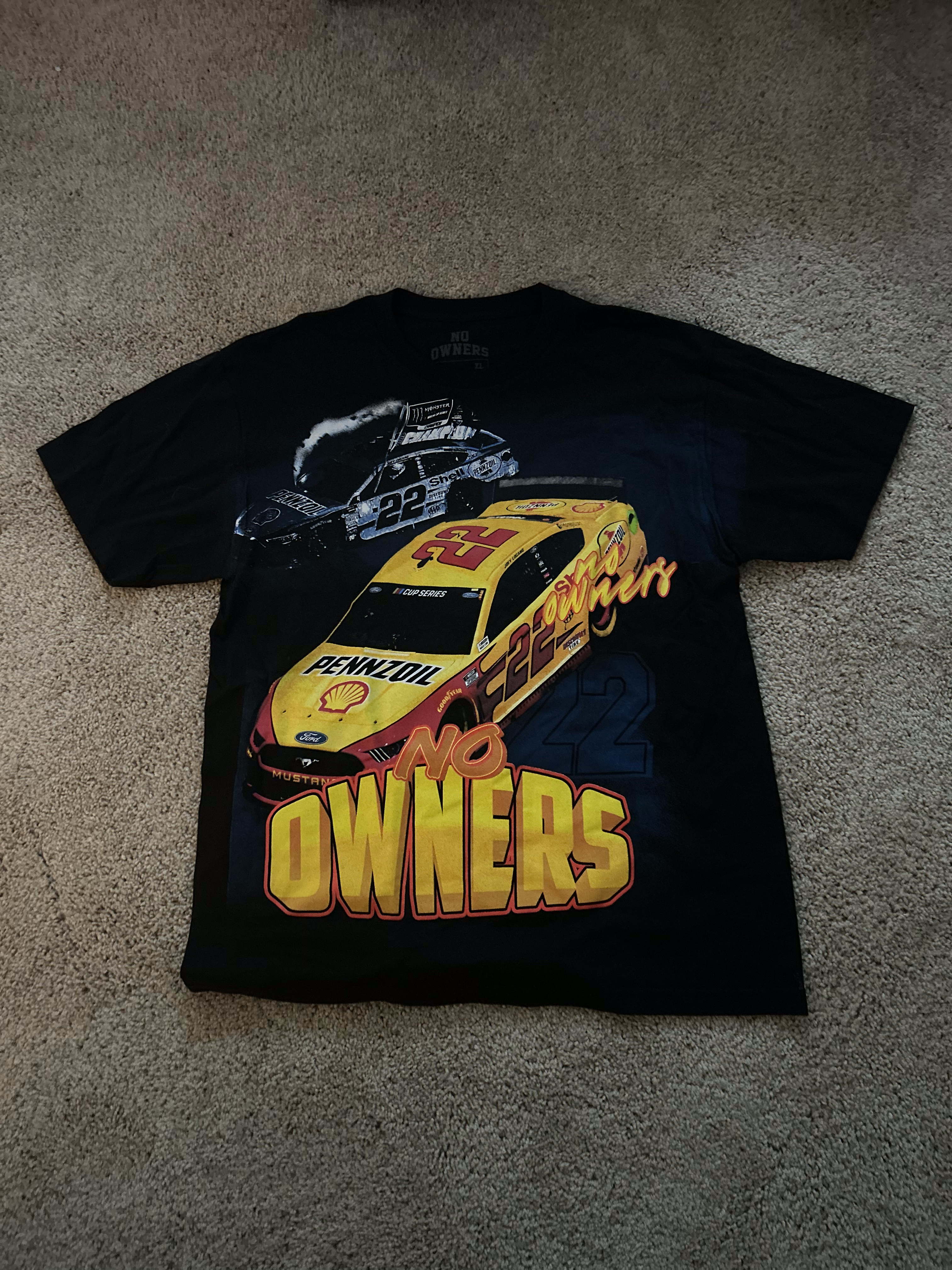 BLACK NO OWNERS NASCAR