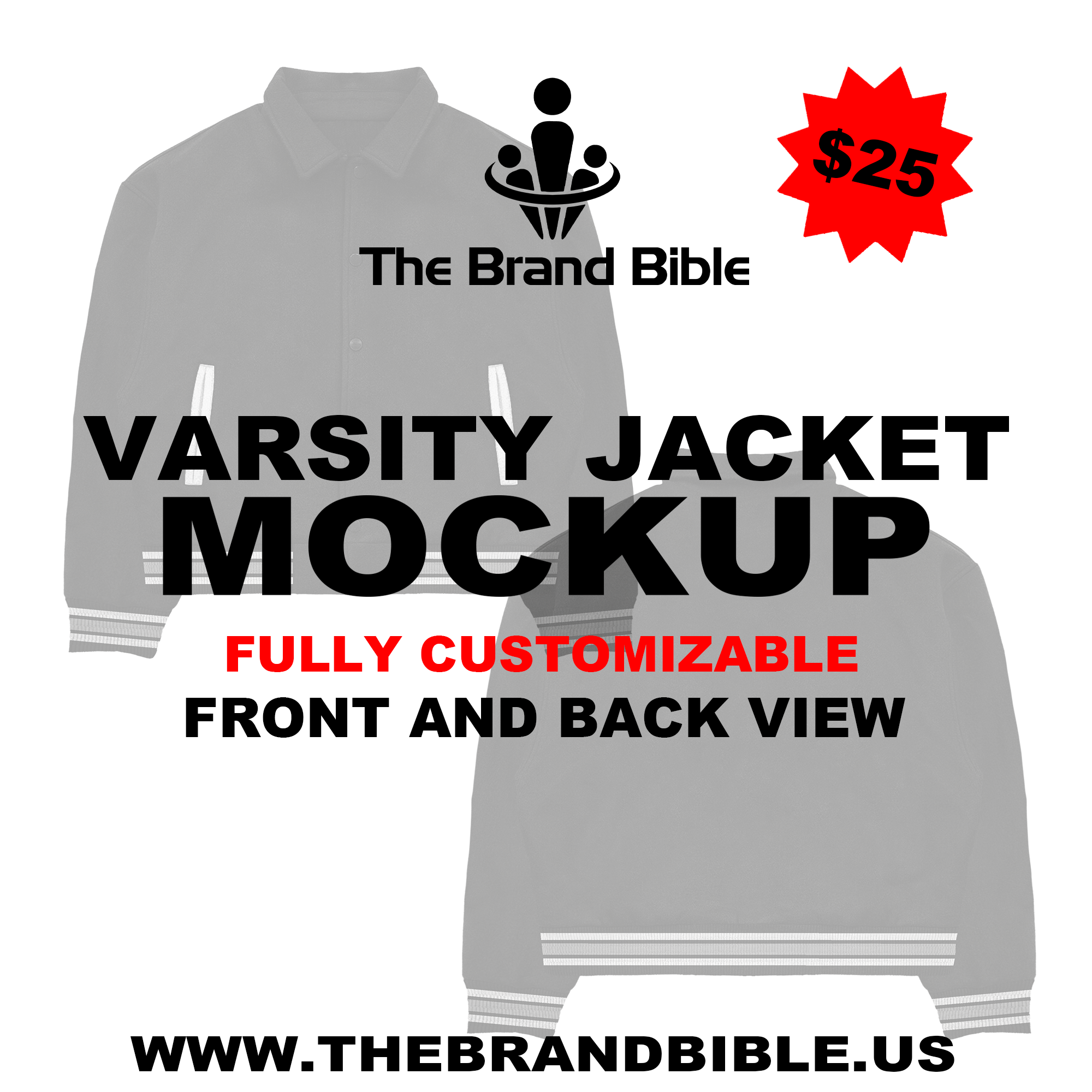 VARSITY JACKET MOCK-UP PACK